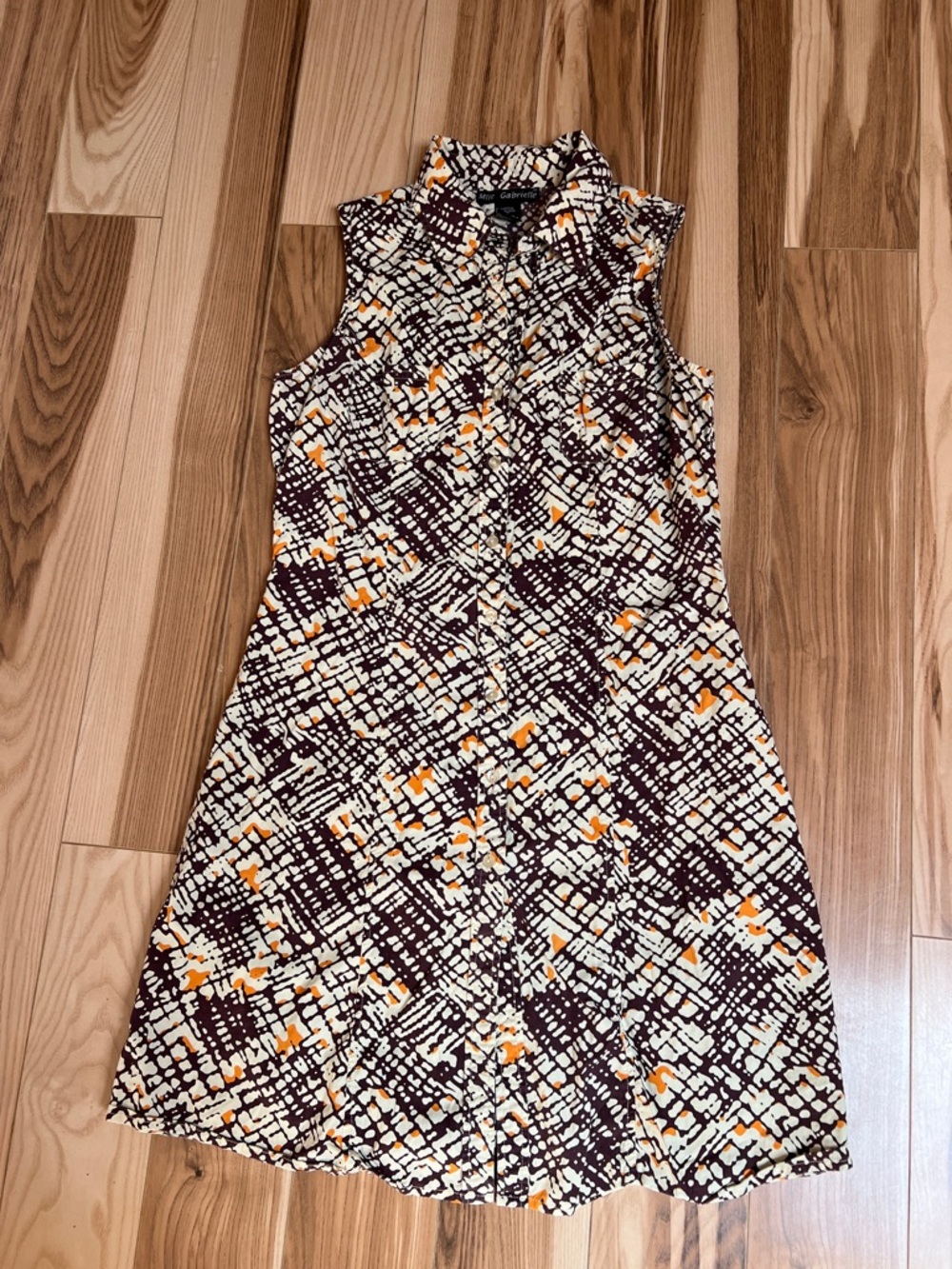 Mlle Gabrielle button down dress